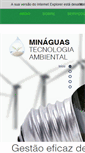 Mobile Screenshot of minaguas.com.br